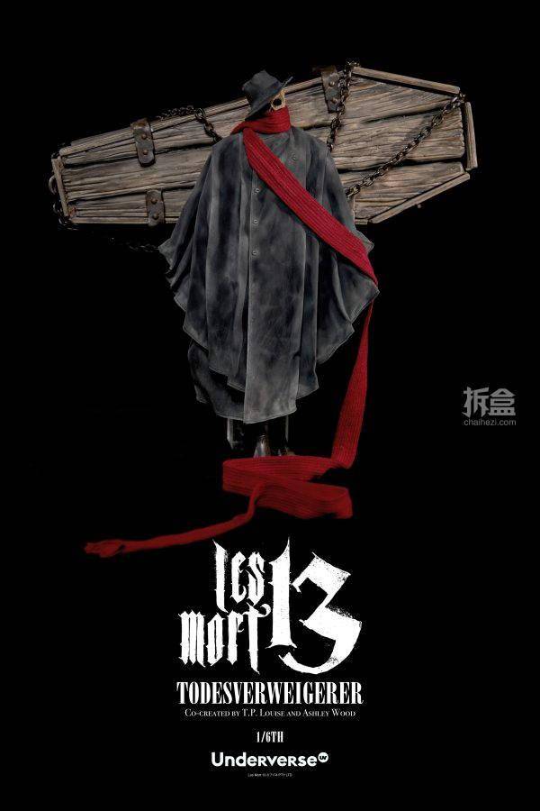 UNDERVERSE UV LES MORT 13 复仇魔法师 1/6 可动人偶