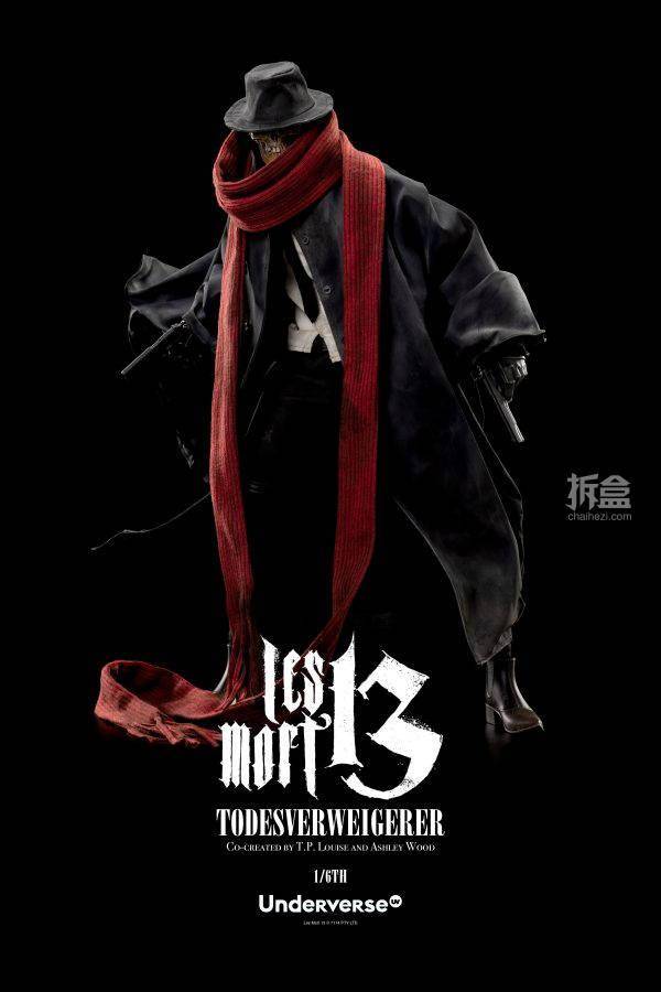 UNDERVERSE UV LES MORT 13 复仇魔法师 1/6 可动人偶