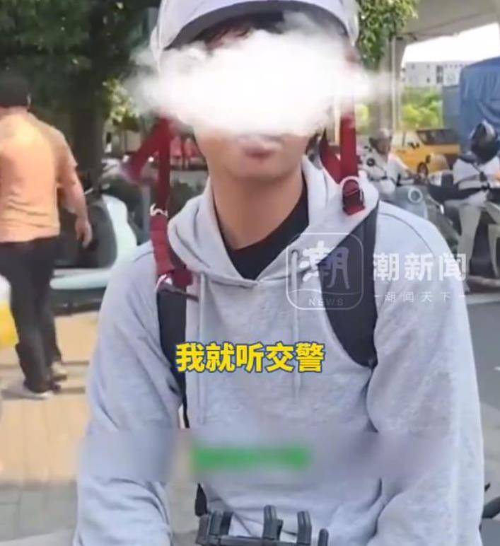 “我听交警的”事件,女子被行拘,维权不能抛开事实不谈