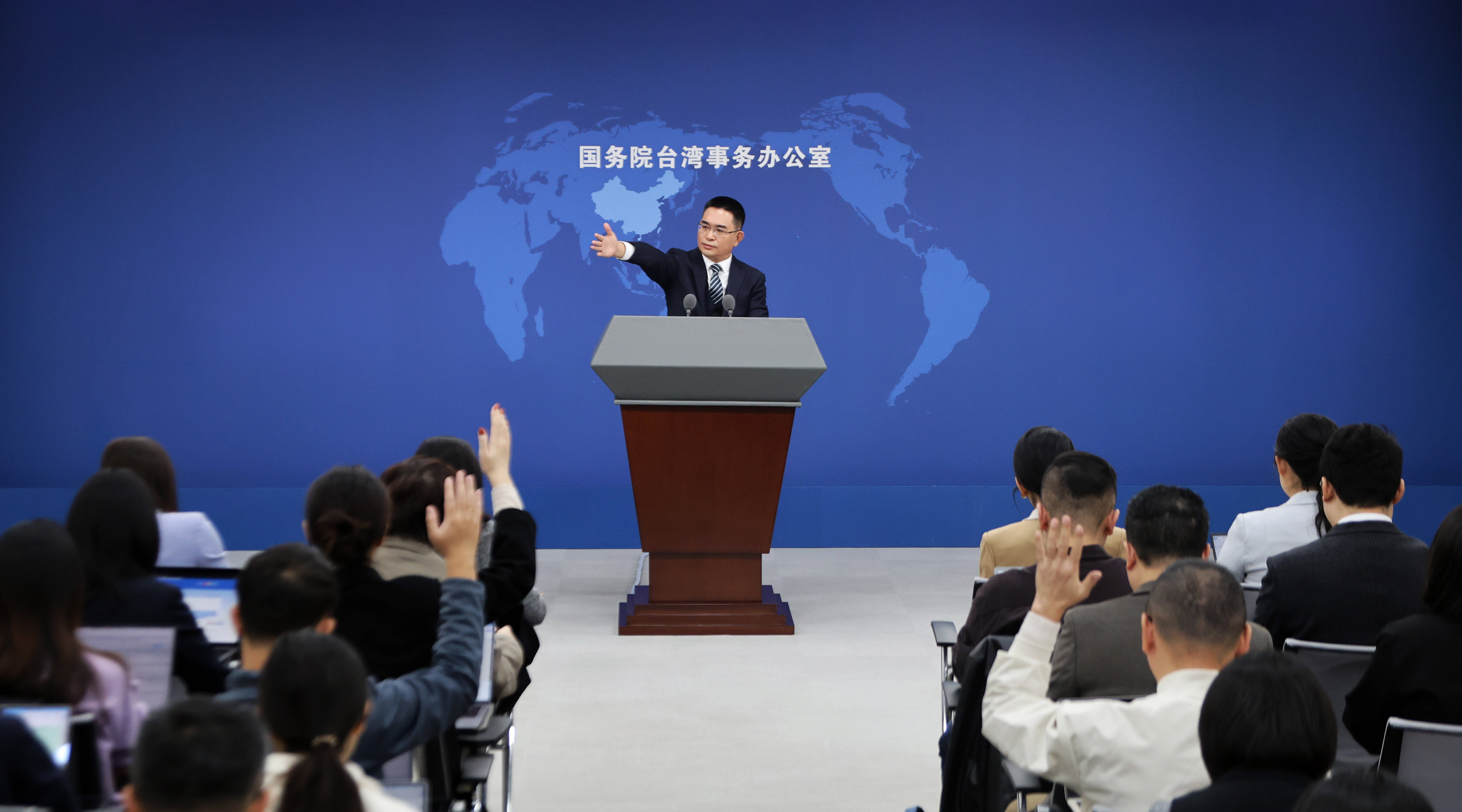 国台办：越早实现祖国统一，越有利于台湾同胞过上更好日子